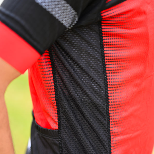 tenue eklips cycliste rouge 6