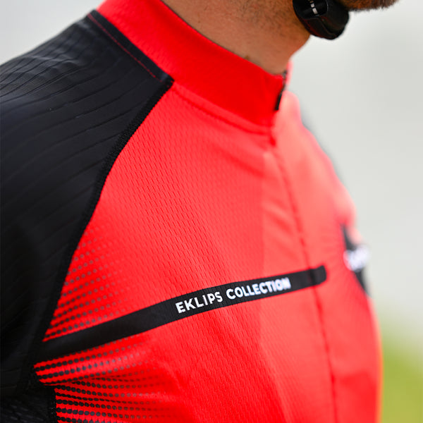 tenue eklips cycliste rouge 7