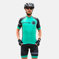 tenue eklips cycliste turquoise