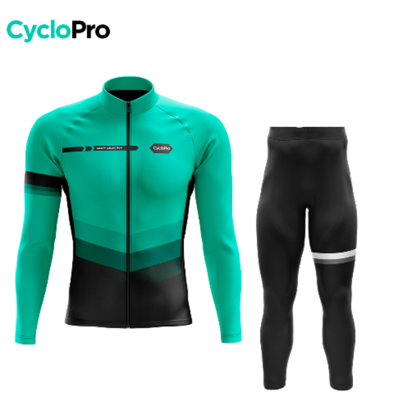 Turquoise Winter Cycling Outfit - Agility