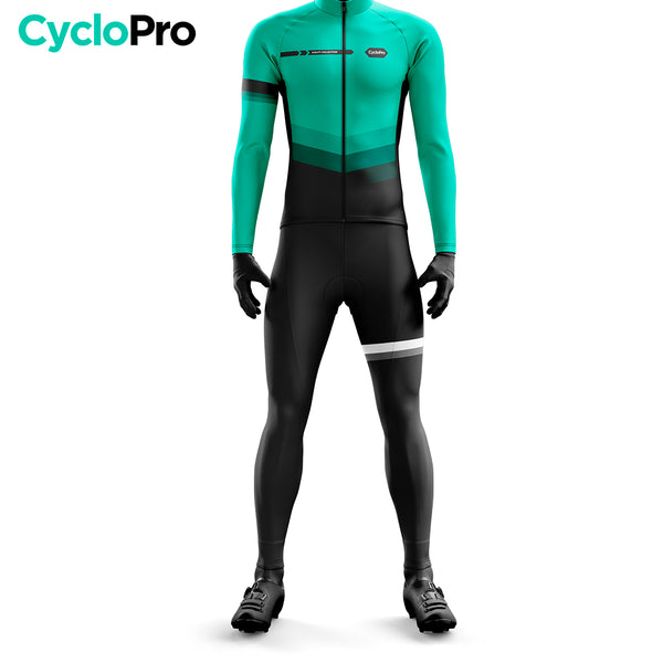 Turquoise Winter Cycling Outfit - Agility