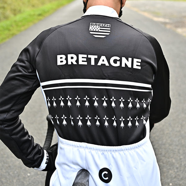 Jersey de ciclismo largo - Invierno - Brittany