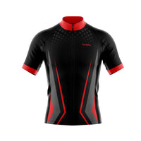 tenue cyclisme Rouge solidity maillot face