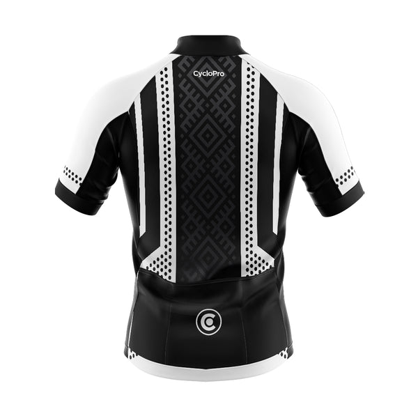 tenue cyclisme blanche atypic maillot dos