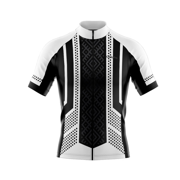 tenue cyclisme blanche atypic maillot face