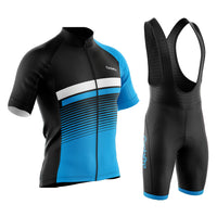 tenue cyclisme bleu turbo