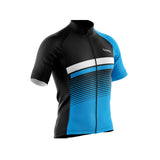 tenue cyclisme bleu turbo maillot 3 4