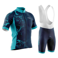 tenue cyclisme bleue artistic