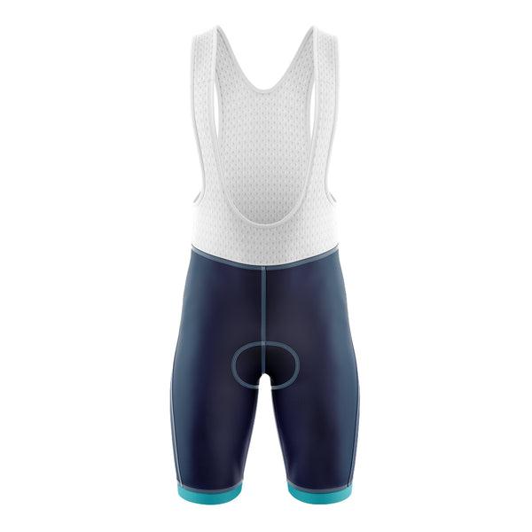 tenue cyclisme bleue artistic cuissard face