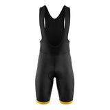 tenue cyclisme noire et jaune solidity cuissard face