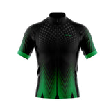 tenue cyclisme vert ecco maillot face