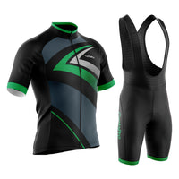 tenue cyclisme vert speed