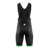 tenue cyclisme vert speed cuissard dos