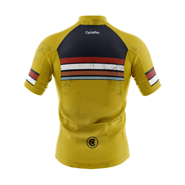 tenue cyclisme vintage racing maillot dos