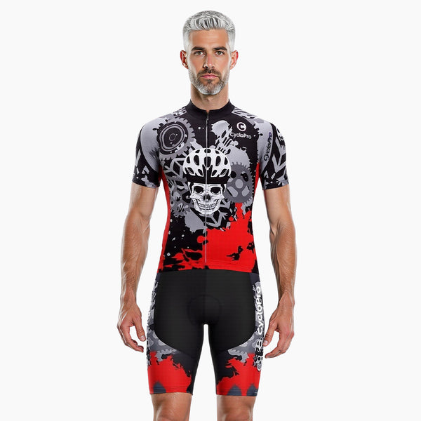 tenue cycliste ete skull