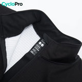 Chaqueta termal de ciclismo azul oscuro - Comandante