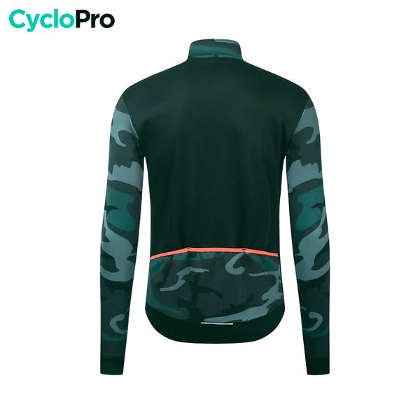 Chaqueta térmica de ciclismo azul - Comandante