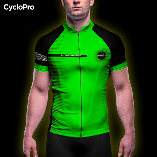 Traje de ciclismo de verano verde - Colección Eklïps