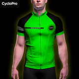 Traje de ciclismo de verano verde - Colección Eklïps