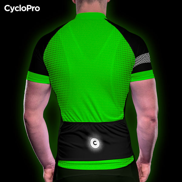 Traje de ciclismo de verano verde - Colección Eklïps