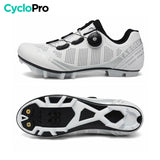 Chaussures Vélo Blanches VTT/MTB - XC chaussures vélo xc CycloPro 