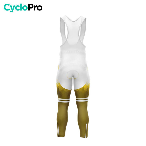 COLLANT CYCLISTE AUTOMNE HOMME JAUNE - CRISTAL+ cuissard long homme GT-Cycle Outdoor Store 