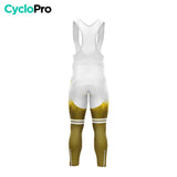 COLLANT CYCLISTE AUTOMNE HOMME JAUNE - CRISTAL+ cuissard long homme GT-Cycle Outdoor Store 