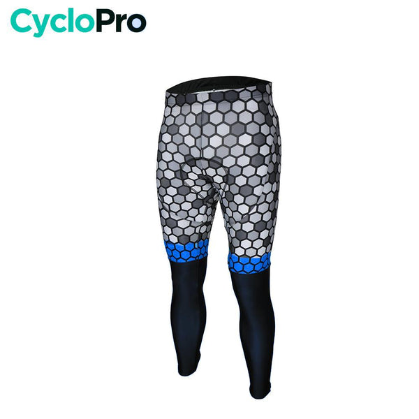 COLLANT CYCLISTE BLEU ATMOSPHÈRE+ - HIVER collant thermique homme GT-Cycle Outdoor Store XS Sans Bretelles 
