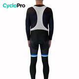 COLLANT CYCLISTE BLEU ÉVASION+ - HIVER collant thermique homme GT-Cycle Outdoor Store 