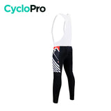 COLLANT CYCLISTE HIVER POUR FEMME - CONFORT+ - DESTOCKAGE collant thermique femme CycloPro 
