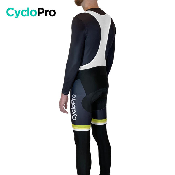 COLLANT CYCLISTE JAUNE ÉVASION+ - HIVER collant thermique homme GT-Cycle Outdoor Store 