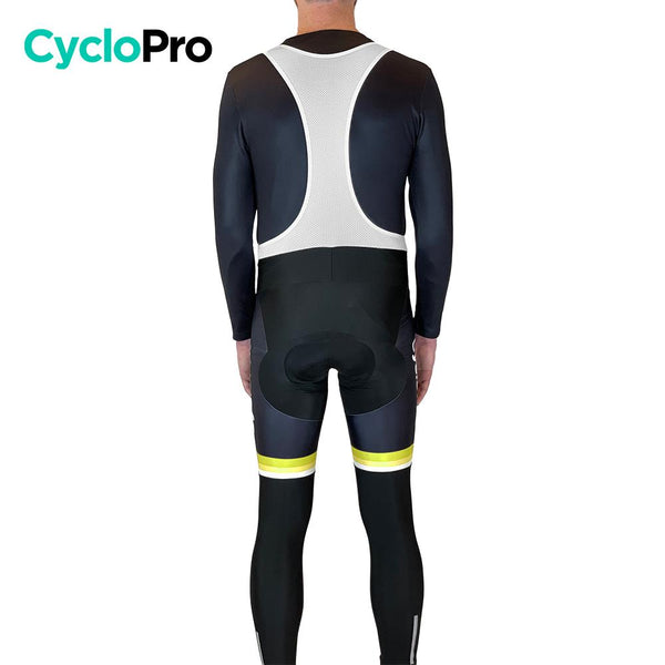 COLLANT CYCLISTE JAUNE ÉVASION+ - HIVER collant thermique homme GT-Cycle Outdoor Store 