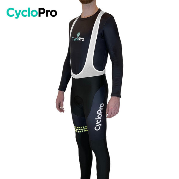 COLLANT CYCLISTE JAUNE LIBERTY+ - HIVER collant thermique homme Cyclo Pro 