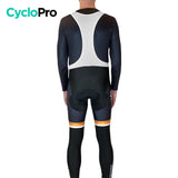 COLLANT CYCLISTE ORANGE ÉVASION+ - HIVER collant thermique homme GT-Cycle Outdoor Store 