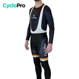 COLLANT CYCLISTE ORANGE ÉVASION+ - HIVER collant thermique homme GT-Cycle Outdoor Store 