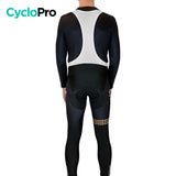 COLLANT CYCLISTE ORANGE LIBERTY+ - HIVER - DESTOCKAGE collant thermique homme Cyclo Pro 