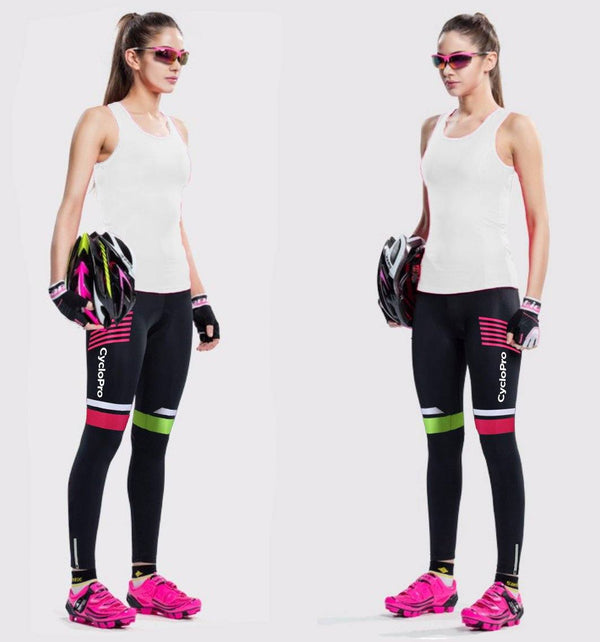 COLLANT CYCLISTE POUR FEMMES - AUTOMNE Collant automne femme CycloPro 