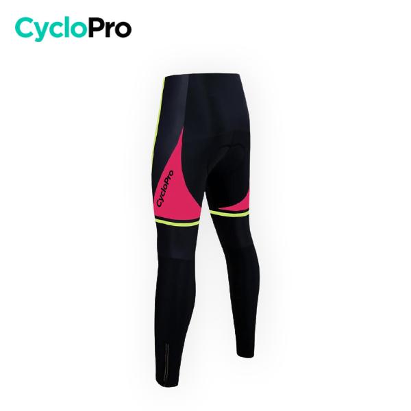 COLLANT CYCLISTE POUR FEMMES AUTOMNE ROSE - OPTIMUM+ Collant automne femme CycloPro 