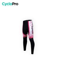 COLLANT CYCLISTE POUR FEMMES HIVER - FLORIS+ Collant automne femme CycloPro Sans XS 