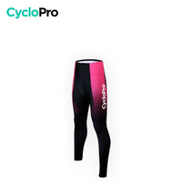 COLLANT CYCLISTE POUR FEMMES HIVER - PINK BUBBLE Collant automne femme CycloPro Sans XS 