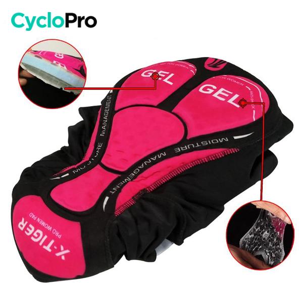 COLLANT CYCLISTE POUR FEMMES / NOIRE - AUTOMNE Collant automne femme GT-Cycle Outdoor Store 