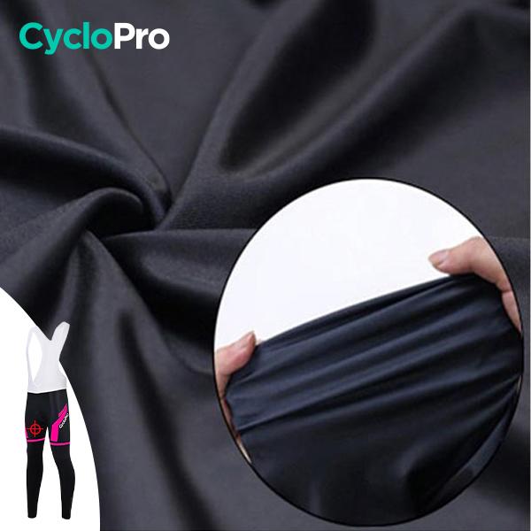 COLLANT CYCLISTE POUR FEMMES NOIRE ET ROSE - AUTOMNE Collant automne femme GT-Cycle Outdoor Store 