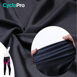 COLLANT CYCLISTE POUR FEMMES NOIRE ET ROSE - AUTOMNE Collant automne femme GT-Cycle Outdoor Store 