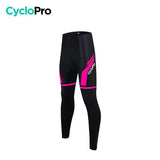 COLLANT CYCLISTE POUR FEMMES NOIRE ET ROSE - AUTOMNE Collant automne femme GT-Cycle Outdoor Store Sans S 