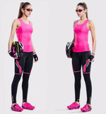COLLANT CYCLISTE POUR FEMMES NOIRE ET ROSE - HIVER collant thermique femme GT-Cycle Outdoor Store 