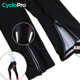 COLLANT CYCLISTE THERMIQUE VERT- HIVER - HOMME cuissard thermique GT-Cycle Outdoor Store 
