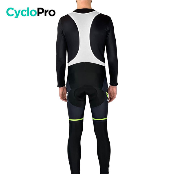 COLLANT CYCLISTE THERMIQUE VERT- HIVER - HOMME cuissard thermique GT-Cycle Outdoor Store 