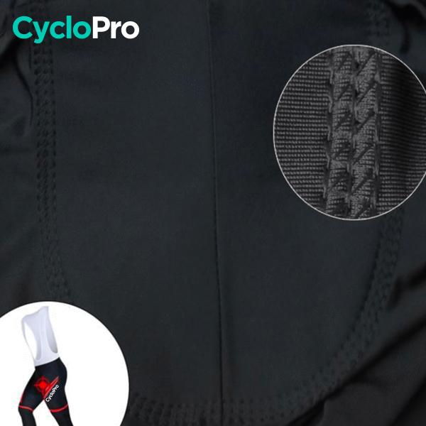 COLLANT CYCLISTE THERMIQUE VERT- HIVER - HOMME cuissard thermique GT-Cycle Outdoor Store 
