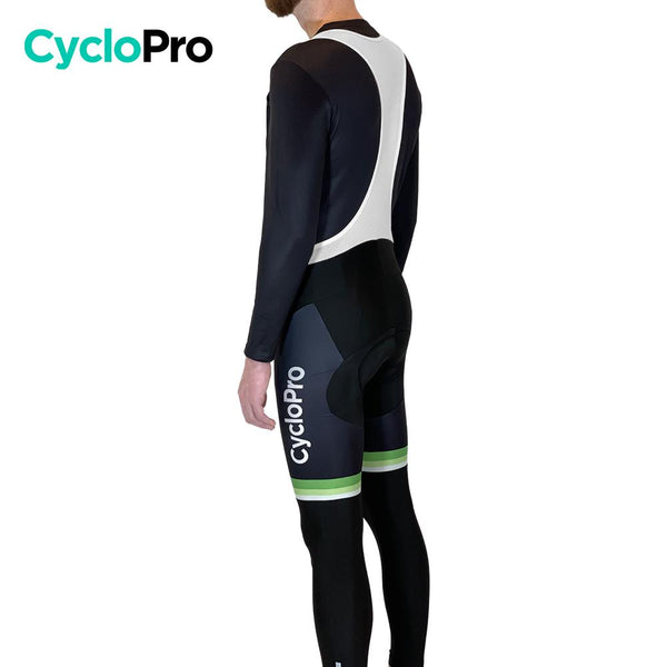 COLLANT CYCLISTE VERT ÉVASION+ - HIVER collant thermique homme GT-Cycle Outdoor Store 