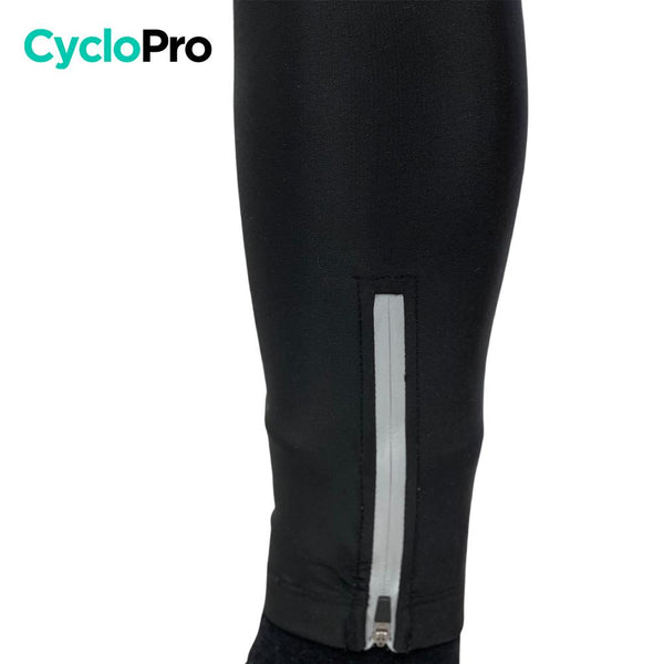 COLLANT CYCLISTE VERT LIBERTY+ - HIVER - DESTOCKAGE collant thermique homme GT-Cycle Outdoor Store 